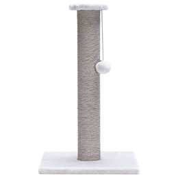 Beeztees Kratzsäule Serpa grau 35x35x60 cm für Katzen – Bild 1 von 4