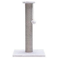 Produktbild von Beeztees Kratzsäule Serpa grau 35x35x60 cm für Katzen