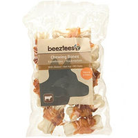 Produktbild von Beeztees Kulinaer Kausnack Kauknöchelchen mit Huhn und Rind für Hunde 180 g