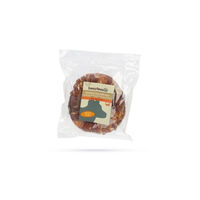 Produktbild von Beeztees Kulinair Kauring Kausnack für Hunde aus Rinderhaut mit Ente ohne Farb- und Aromastoffe sowie ohne Zucker 170,05 g