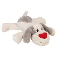 Produktbild von Beeztees Kuschelspielzeug Ties XL Plüschspielzeug für Hunde in Weiß oder Grau
