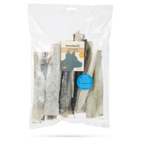 Produktbild von Beeztees Lachshaut Hundesnack Naturkauartikel ohne Farb- und Aromastoffe sowie Konservierungsstoffe 150 g - 150 g
