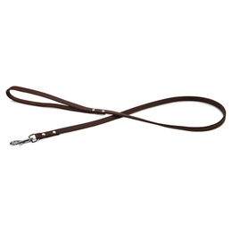 Beeztees Leder Schleppleine für Hunde Braun - 100 cm – Bild 1 von 3