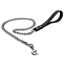 Beeztees Leder-Schleppleine Schwarz 120 cm – Bild 1 von 3