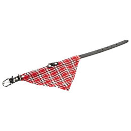 Produktbild von Beeztees Lederhalsband mit Tuch 32 cm