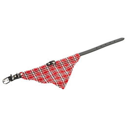 Produktbild von Beeztees Lederhalsband mit Tuch 37 cm