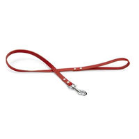 Produktbild von Beeztees Lederleine für Hunde rot 100 cm - 100 cm