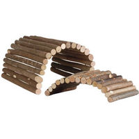 Produktbild von Beeztees Leiter und Brücke aus Weide für Kaninchen 28 cm Braun - 28 cm