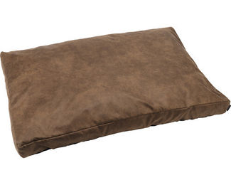 Beeztees Liegekissen Uma Braun 120 x 80 cm mit Memory Foam orthopädisches Hundekissen – Bild 1 von 4