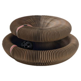 Beeztees Loet Intelligenzspielzeug Kratzpappe für Katzen aus Karton 24x24x10 cm – Bild 1 von 13