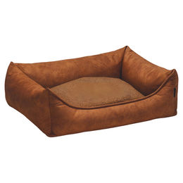 Beeztees Lua Orthopädisches Hundebett mit Memory Foam in Braun für alle Altersstufen – Bild 1 von 4