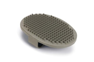 Beeztees Massagebürste aus Gummi für Hunde Grau – Bild 1 von 6