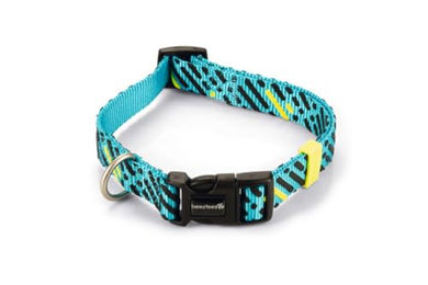 Beeztees Memphis Hundehalsband aus Nylon in Blau Türkis 35-50 cm – Bild 1 von 2