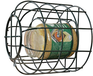 Beeztees Metallhalter für Erdnussbutter-Glas 15 cm grün – Bild 1 von 4