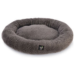 Beeztees Minus One Katzenliegebett Quinty rund dunkelgrau 40cm umweltfreundlich – Bild 1 von 7