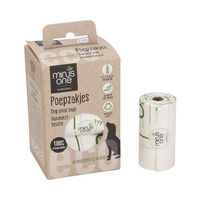 Produktbild von Beeztees Minus One Kotbeutel für Hunde Weiß 6 x 15 Stück - 6 x 15 Stk.