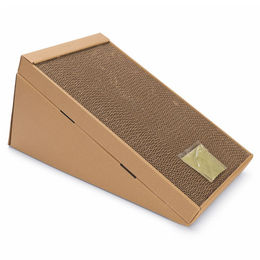 Beeztees Minus One Kratzbrett aus Kratzpappe für Katzen in Beige-Braun – Bild 1 von 13