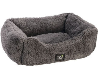 Beeztees Minus One Nox Hundebett Dunkelgrau 48 x 37 x 18 cm – Bild 1 von 2