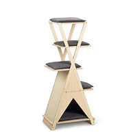 Produktbild von Beeztees Mirza Kratzbaum aus Holz für Katzen 70x40x135 cm
