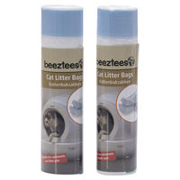 Produktbild von Beeztees Moeza Katzenstreubeutel aus Kunststoff für die Katzentoilette 45x50 cm 10 Stück
