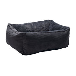 Beeztees Moza Katzenbett aus Plüsch Beige 48x37x15 cm – Bild 1 von 4