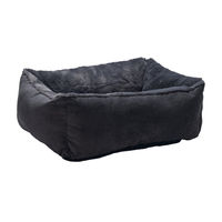 Produktbild von Beeztees Moza Katzenbett aus Plüsch Beige 48x37x15 cm