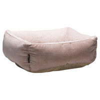 Produktbild von Beeztees Moza Katzenbett aus Plüsch in Rosa