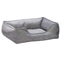 Produktbild von Beeztees Mua Orthopädisches Hundebett Grau 80 x 65 cm