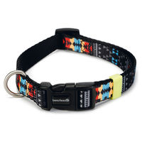 Produktbild von Beeztees Mucadi Hundehalsband bunt aus Nylon 48-70 cm x 25 mm