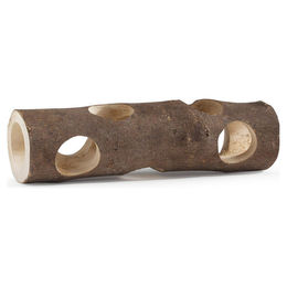 Beeztees Nager Häuschen aus Holz Braun 30 x 5 cm Knabberspielzeug für Nagetiere – Bild 1 von 2