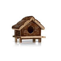 Produktbild von Beeztees Nager Holzchalet Forest Häuschen für Nagetiere Braun 15 x 15 x 16.5 cm