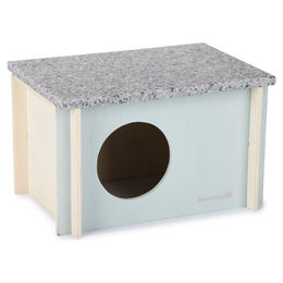 Beeztees Nager Kühlhaus Cico aus Holz in Grün 26 x 18 x 16 cm – Bild 1 von 5