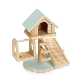 Beeztees Nager Spielhaus Lovy aus Holz in Mint Grün – Bild 1 von 8