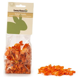 Beeztees Nagersnack Karotten Chips mit getrockneten Kräutern 130 g - 130 g – Bild 1 von 3