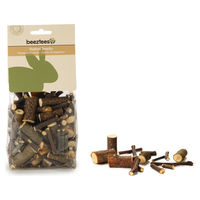 Produktbild von Beeztees Nagersnack Zweigenmix für Nager ohne tierisches Protein 200 g - 200 g