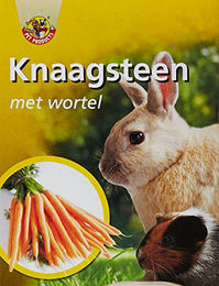 Beeztees Nagerstein mit Karotte zur Zahnpflege für Kaninchen 160 g - 160 g – Bild 1 von 3