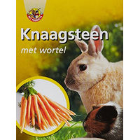 Produktbild von Beeztees Nagerstein mit Karotte zur Zahnpflege für Kaninchen 160 g - 160 g
