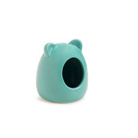 Produktbild von Beeztees Nagertier Badehaus aus Keramik in Mint für Hamster und Mäuse