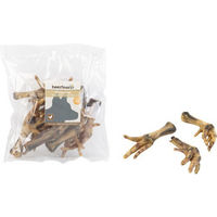 Produktbild von Beeztees Naturkauartikel Hühnerfüße für Hunde glutenfrei ohne Farb- und Aromastoffe 200 g - 200 g