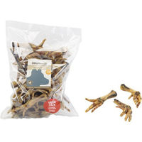 Produktbild von Beeztees Naturkauartikel Hühnerfüße für Hunde glutenfrei ohne Farb- und Aromastoffe 500 g - 500 g