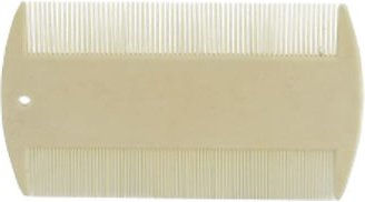 Beeztees Nissenkamm aus Nylon in Weiß zur Entfernung von Flöhen für Hunde – Bild 1 von 2