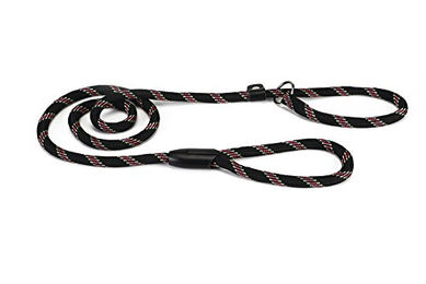 Beeztees Nylon Schlupfleine für Hunde Schwarz 170 x 13 mm - 170 cm – Bild 1 von 5