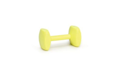 Produktbild von Beeztees Nylon Schwimmhantel Wurfspielzeug für Hunde Gelb 14 cm