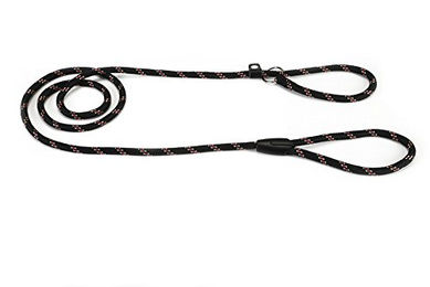Beeztees Nylon Vorfuehrleine fuer Hunde Schwarz 170 x 0,8 cm - 170 cm – Bild 1 von 7