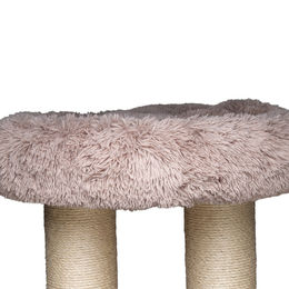 Produktbild von Beeztees Oberes Katzensofa Kaleo Plüsch Beige 60x10 cm für Kratzbaum