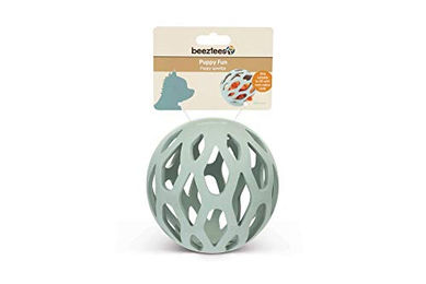 Beeztees Odoro Hundespielzeug Ball aus Gummi für Welpen Grün 14 cm - 1 Stk. – Bild 1 von 4