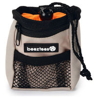 Produktbild von Beeztees Ordena 2-in-1 Hundekotbeutelspender und Leckerlietasche aus Nylon in Grau