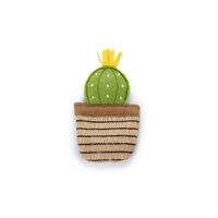 Produktbild von Beeztees Oria Kaktus Interaktives KatzenSpielzeug mit Catnip aus Plüsch 12x6 cm