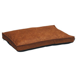 Produktbild von Beeztees Ortho Lua Hundekissen mit Memory Foam in Cognac Braun 100 x 70 cm