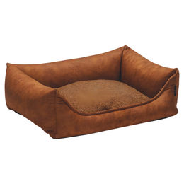 Beeztees Orthopädisches Hundebett Lua mit Memory Foam in Braun 70 x 50 cm – Bild 1 von 4